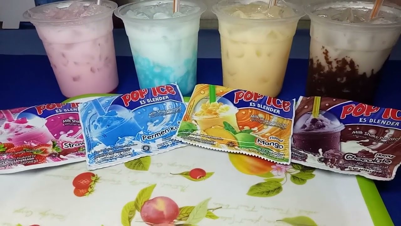 Pop Ice: Minuman Segar Kekinian Favorit Anak Muda Indonesia