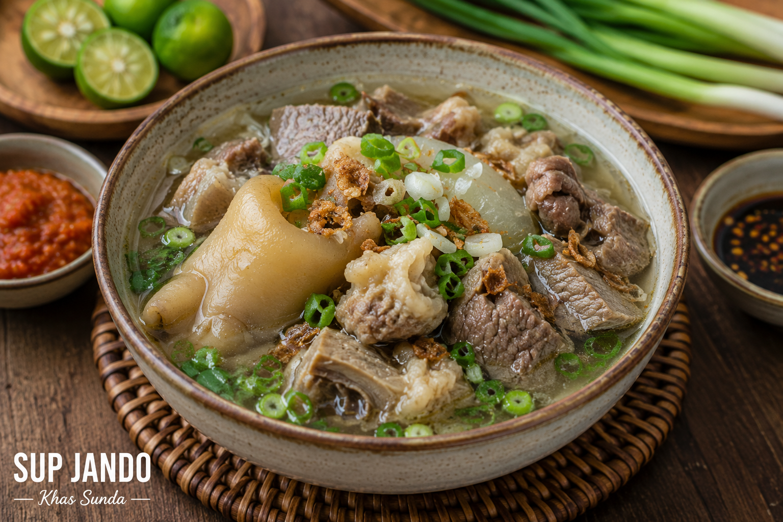 Sup Jando Khas Sunda: Kuliner Gurih dengan Tekstur yang Unik